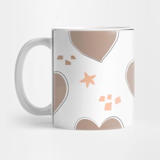 Heart Pattern Mug